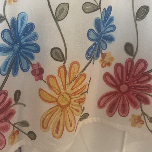 Flowery flowy top - Picture 5 of 6